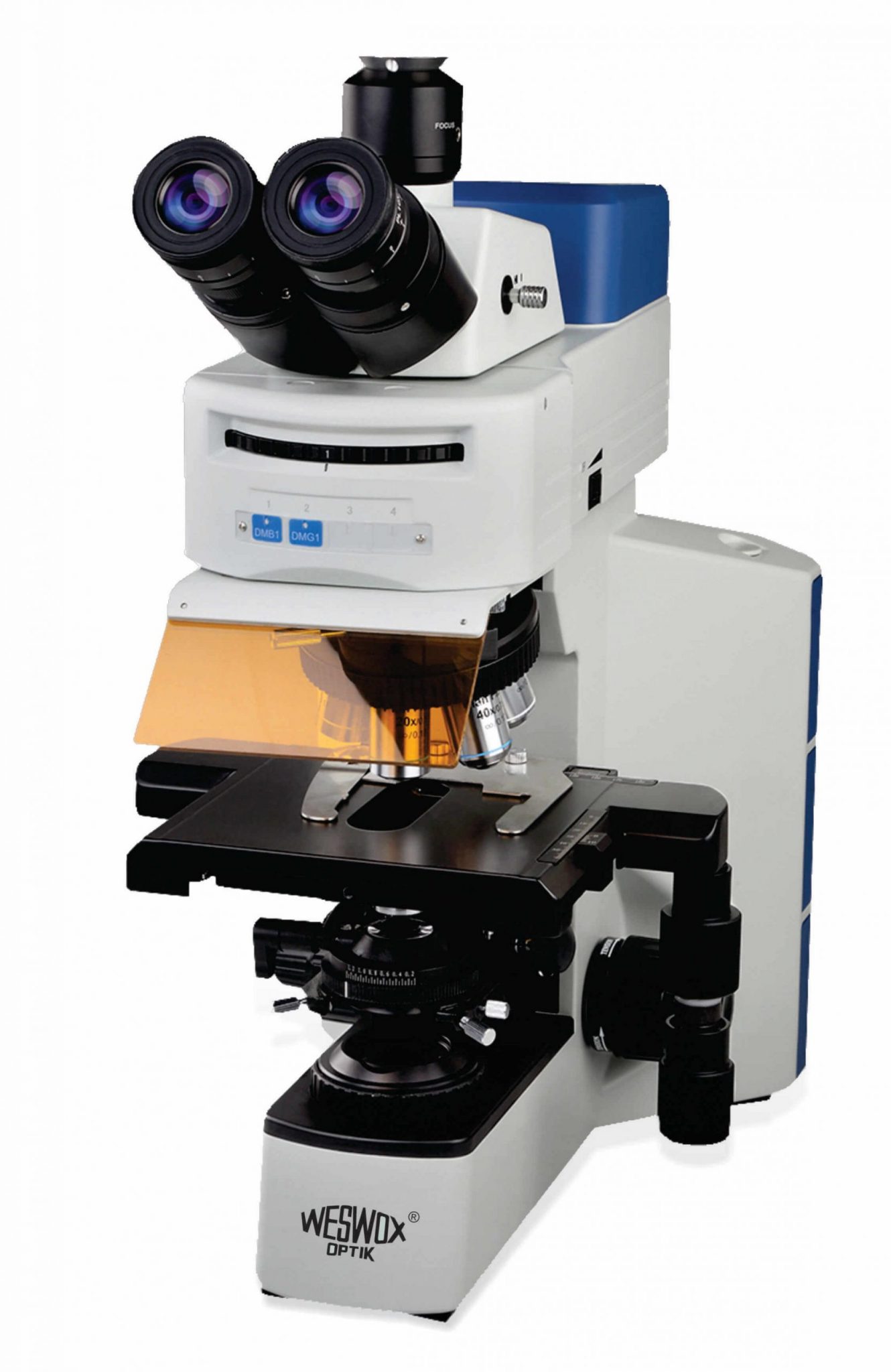 FLUORESCENCE MICROSCOPE with LED The Western Electric & Scientific Works