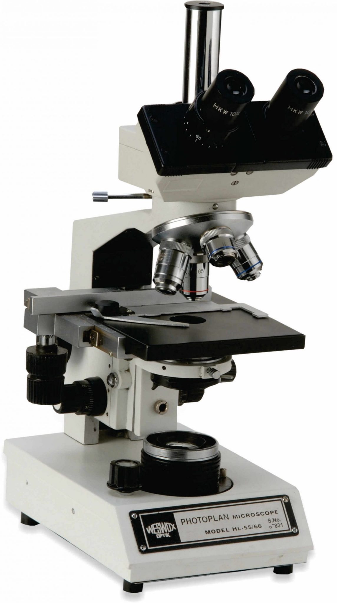 PHOTOPLAN TRINOCULAR MICROSCOPE The Western Electric & Scientific Works